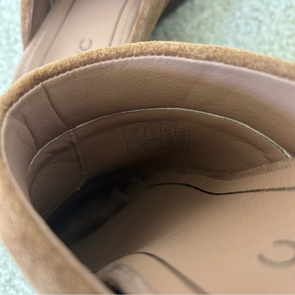 Vionic Kacie Brown Suede Clog Shoe - Picture 5 of 7